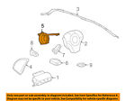 96672875 Gm Saturn Oem Vue Airbag Air Clock Spring