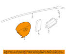985109na8a Nissan Infiniti Oem Airbag Air Steering Wheel Inflator