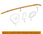 985p09nf9a Nissan Infiniti Oem Airbag Air Bag Curtain