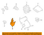 985q23sg0a Nissan Oem Air Impact Sensor Bracket