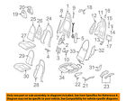 99761268601 Porsche Oem Front Air Bag Harness Right