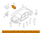 9e5z54043b13aa Ford Oem Fusion Airbag Air Steering Wheel Inflator