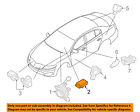 Aa5z14b321b Ford Lincoln Oem Airbag Air Sdm Acm Restraint Control Module