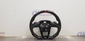235-10520 Audi 24 Rs 3 Steering Wheel Carbon Fiber And Black Suede