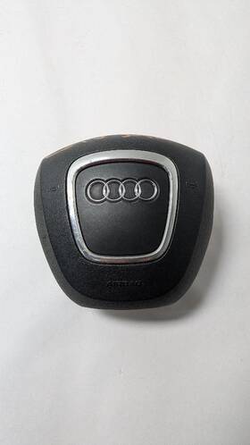 253-52494 Audi 2010 - 2011 S5 Steering Wheel Air Bag Black Oem