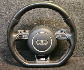 Wauc4afh6gn003094 Audi S5 Steering Wheel 8k0419091ck With Airbag 8f0880201h
