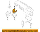 B5554-5l325 B55545l325 Nissan Air Bag Clockspring Clock Spring Genuine Oem New