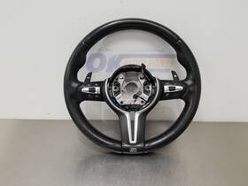 235.bm1915 Bmw 15 X6m F86 Heated Steering Wheel With Controls Black Leather