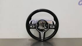 235.bm1h16 Bmw 16 M3 F80 Steering Wheel With Controls And Paddle Shift Black Leather 235.bm1h16 Bmw 16 M3 F80 Steering Wheel With Controls And Paddle Shift Black Leather