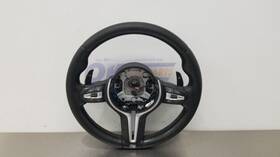 235.bm1r16 Bmw 16 M6 Steering Wheel Black Leather Heated