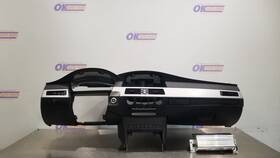 251-50155 Bmw 07 M5 E60 Dash Panel Dashboard Assembly With Passenger Srs Black