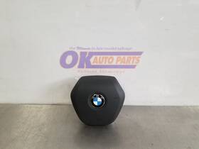 253.bm1u22 Bmw 22 2022 430i Coup X Drive Steering Wheel Srs Pad Black Left Driver