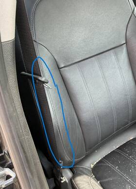 13223143 Buick Passenger Right Air Bag Seat Front Fits 11-12 Regal 783209
