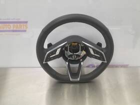 235-10679 Buick 24 2024 Envision St Steering Wheel Flat Bottom Black Leather Left Driver