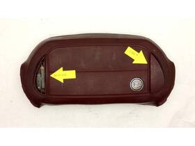 253-06062 Buick Reatta Coupe Steering Wheel Air Bag Airbag Maroon Fits 1990-1991 1990 1991