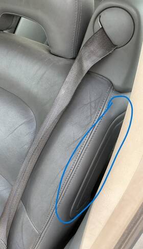 253-06346l Buick Driver Left Air Bag Seat Fits 00-05 Lesabre 775022