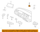 Bw1z10a936a Ford Oem Dash Cluster Bag Lamp