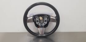 235.gm6x08 Cadillac 08 Xlr-v Steering Wheel Heated Black Leather