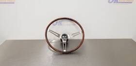 235.gm1z65 Chevrolet 1965 Chevy Corvette C2 Steering Wheel Assembly Woodgrain 235.gm1z65 Chevrolet 1965 Chevy Corvette C2 Steering Wheel Assembly Woodgrain