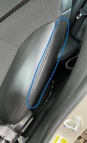 253-03400l Chevrolet Driver Left Air Bag Seat Front Fits 14-17 Regal 774244