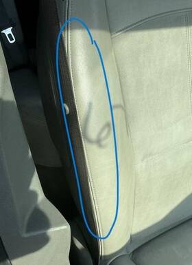 253-06600 Chevrolet Air Bag Passenger Seat Fits 06-09 G6 782915