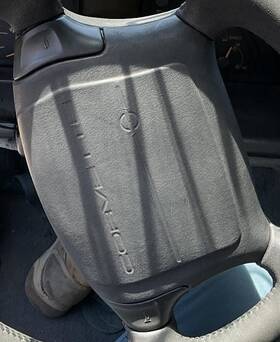 253-06669 Chevrolet Wheel Air Bag Driver Blue Fits 90 Corvette 840899