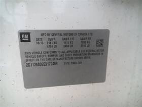 253-07144r Chevrolet Passenger Right Air Bag Front Seat Fits 14-20 Impala 104653308