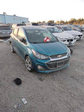 253-11505r Chevrolet Passenger Right Air Bag Roof Fits 18-19 Spark 3674664