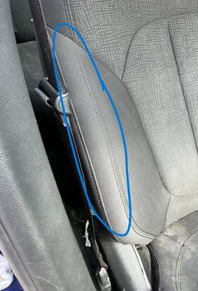 253-07109r Chrysler Passenger Air Bag Front Sedan Seat Fits 15-17 200 790873