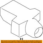 Ck4z14b345a Ford Oem Airbag Air Bag Impact Sensor