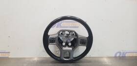 235-10016b Dodge Truck 23 Ram 1500 Classic Style Steering Wheel With Controls Black Leather