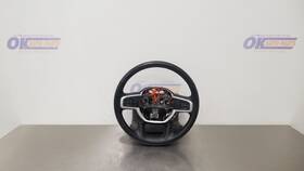 235-10033 Dodge Truck 22 Ram 1500 Big Horn Steering Wheel Black Leather