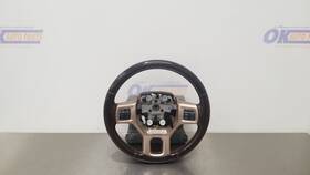 235.ch8o17 Dodge Truck 17 Ram 3500 Heated Steering Wheel With Controls Brown