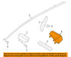 Ds7z78043b13ab Ford Oem Fusion Airbag Air Steering Wheel Inflator