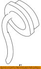 Fl1z14a664a Ford Oem Airbag Air Clock Spring