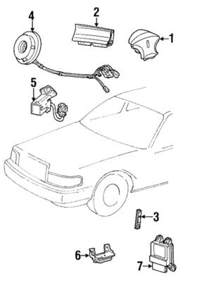 1w1z-14b321-ac Ford Genuine Control Module