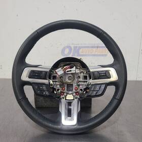 235-10251 Ford 22 2022 Mustang Ecoboost Steering Wheel Black Leather