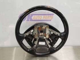 235.fd1r04 Ford 04 2004 Tbird Thunderbird Steering Wheel Black Leather
