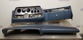 251.fd1n74 Ford 1974 Ranchero Gt Dash Panel Dashboard Assembly Blue