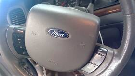 5w7z54043b13caa Ford 2005-2011 Crown Victoria Driver Steering Wheel Air Bag Gray