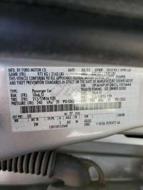 Cp9z54042d95a Ford Passenger Right Air Bag Roof Fits 12 Focus