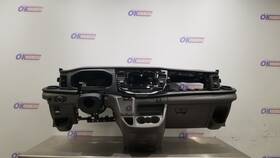 251.fd8k24 Ford Truck 24 Transit 350 Xlt Dash Panel Dashboard Assembly Gray 251.fd8k24 Ford Truck 24 Transit 350 Xlt Dash Panel Dashboard Assembly Gray