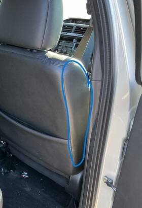 253-00619 Ford Truck Air Bag Passenger Seat Thru 11/30/08 Fits 08-09 Escape 789229