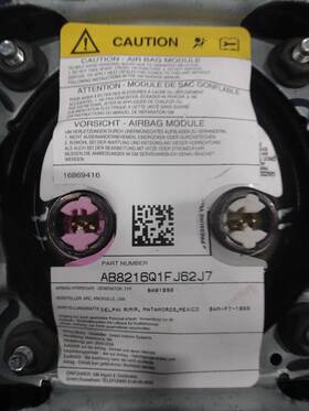 15118216 Gmc Used Steering Wheel Air Bag Fits 2006 Yukon Xl 1500 Driver Grade A