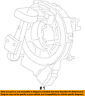 Hc3z14a664a Ford Oem Super Duty Airbag Air Clock Spring