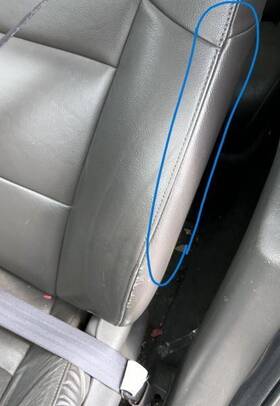 253-51082l Honda Driver Left Air Bag Seat Fits 14-17 Odyssey 785624