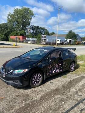 253-67340r Honda Passenger Air Bag Sedan Roof Si Fits 13-15 Civic 1435485
