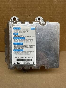 77960-t3l-a021-m1 Honda 2015 Accord Srs Airbag Air Bag Control Module Oem