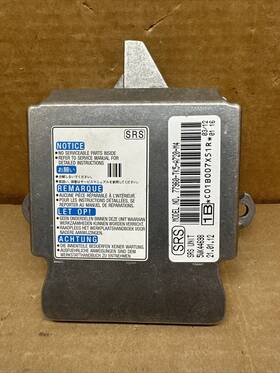 77960-tk5-a720-m4 Honda 2012 Acura Tl Airbag Air Bag Restraint Control Module Oem