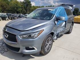 235.in1j18 Infiniti 18 2018 Qx60 Steering Wheel Black Leather Left Driver